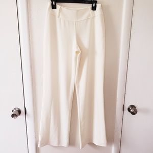 Cream WHBM wide leg trousers